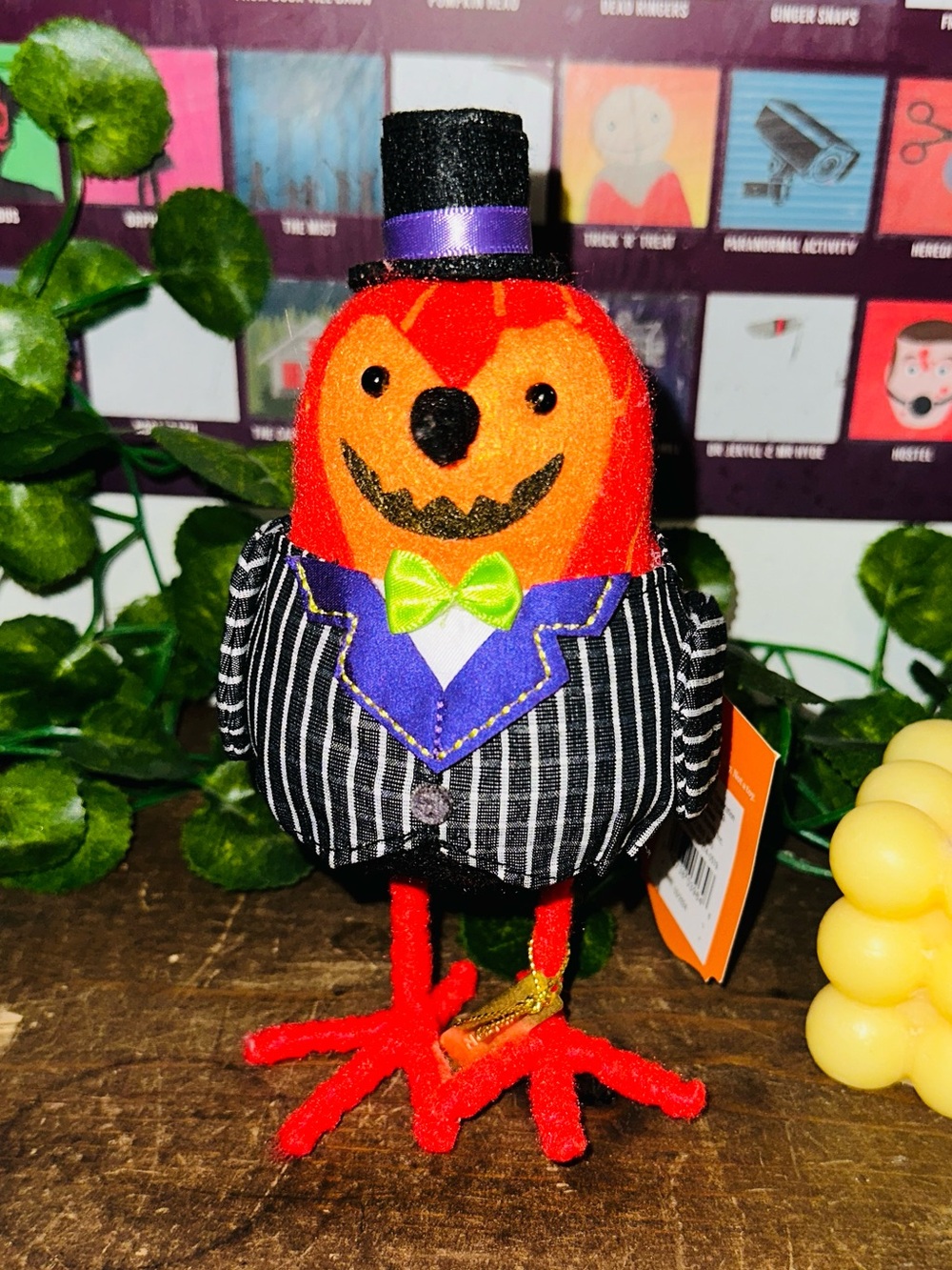 Target Bird Hyde & Eek Gourdon Halloween Featherly Friends Decor
